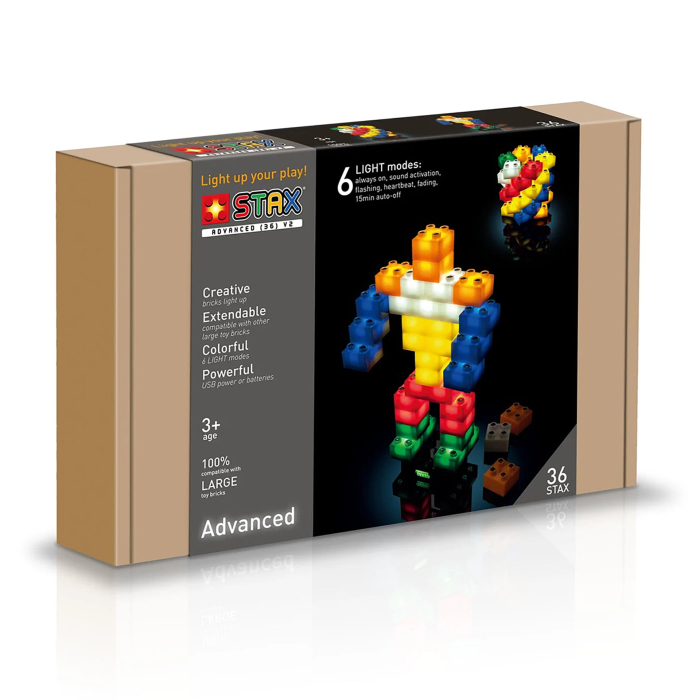 Jucarie - Seturi de constructie cu lumini Stax - Light (36 piese) [1]