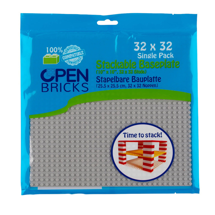 Jucarie - Seturi de constructie - Placa gri deschis 32x32 [1]