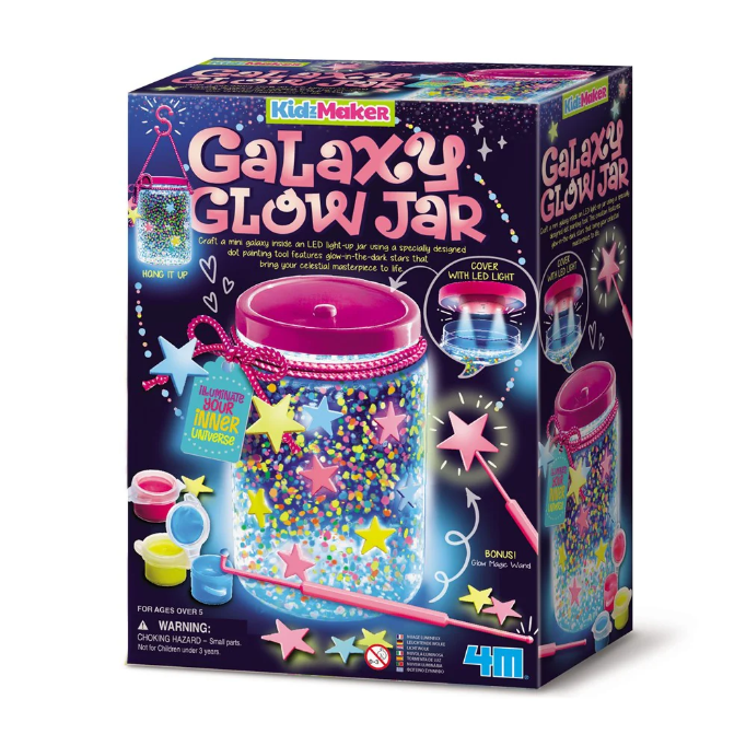 Kit DIY – Creează un borcan sclipitor Galaxy KidzMaker [1]