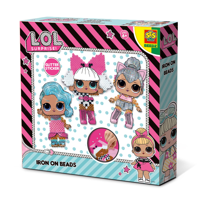 L.O.L. - Set creativ margele de calcat Beedz [1]