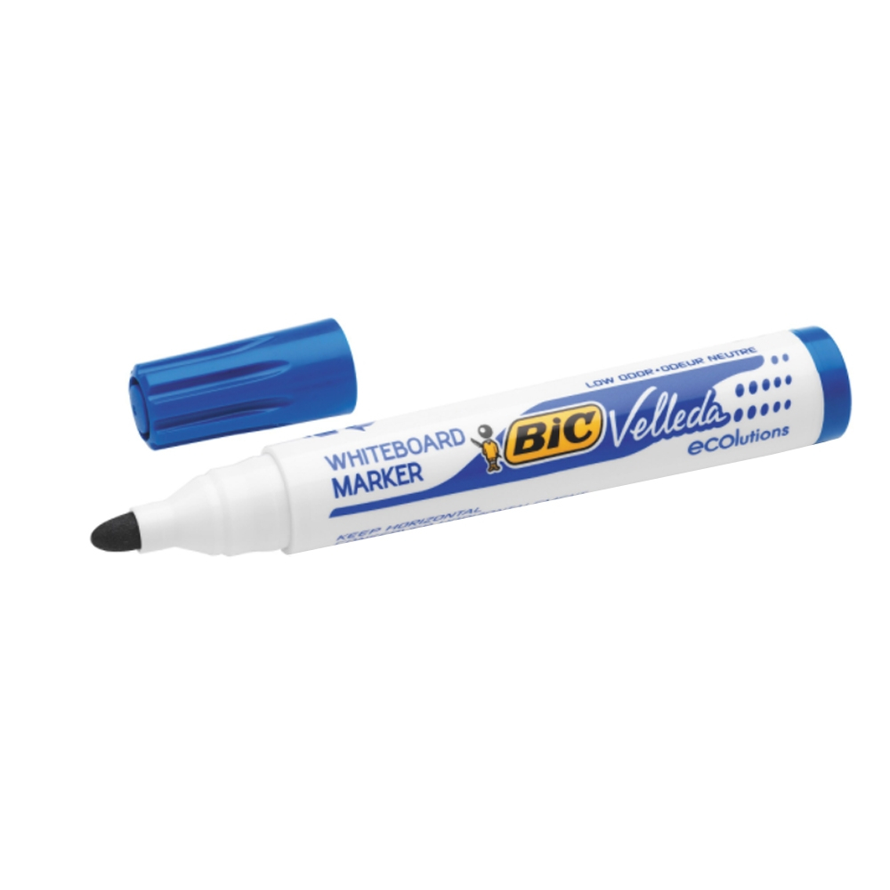 Marker ECO Velleda 1701 albastru 12/cutie - BIC [3]