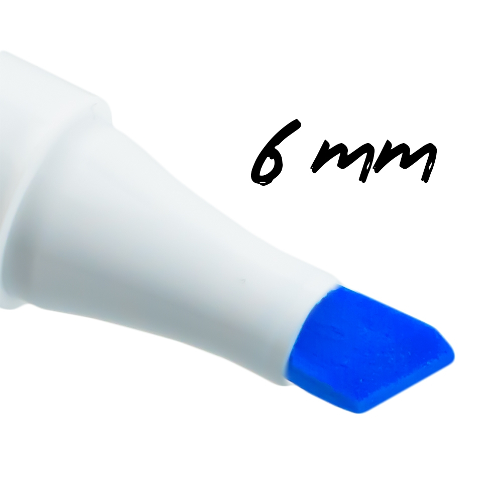 Markere cu 2 capete, 6mm-3mm, 12 cul/set - S-COOL [6]