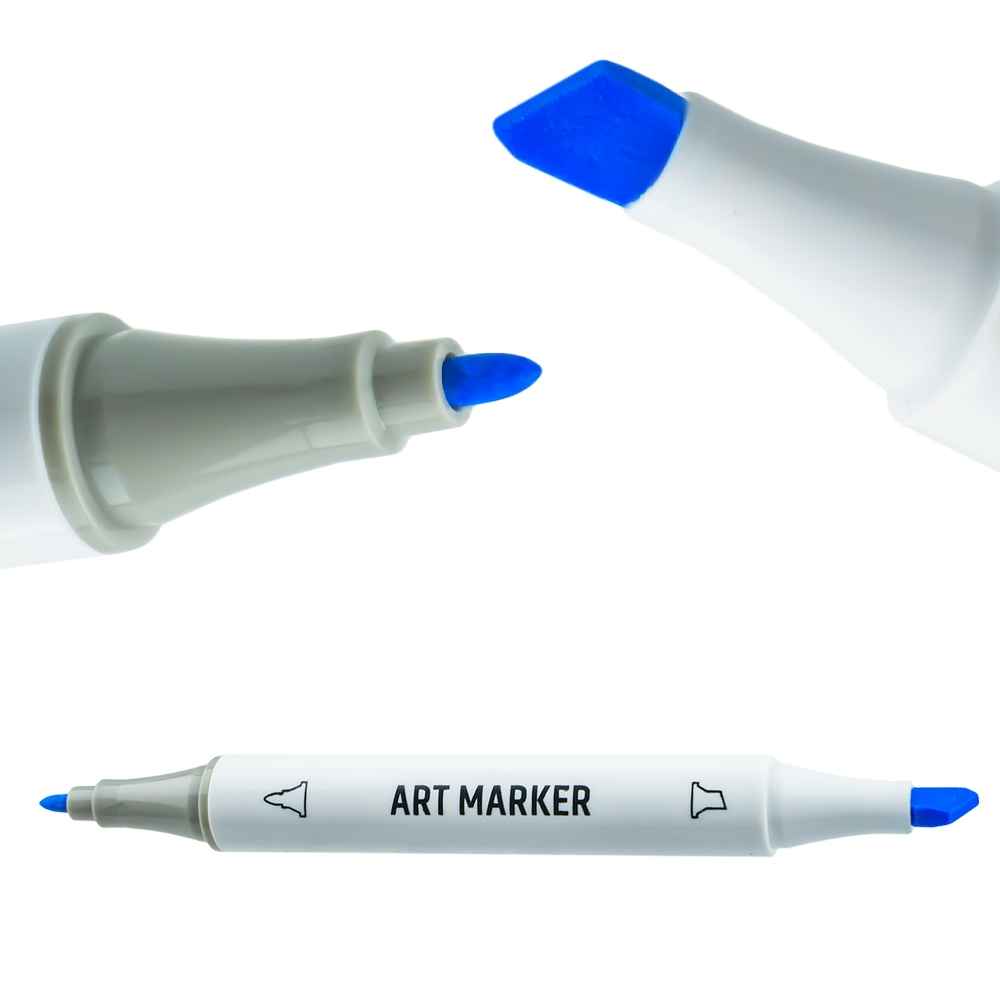 Markere cu 2 capete, 6mm-3mm, 12 cul/set - S-COOL [5]