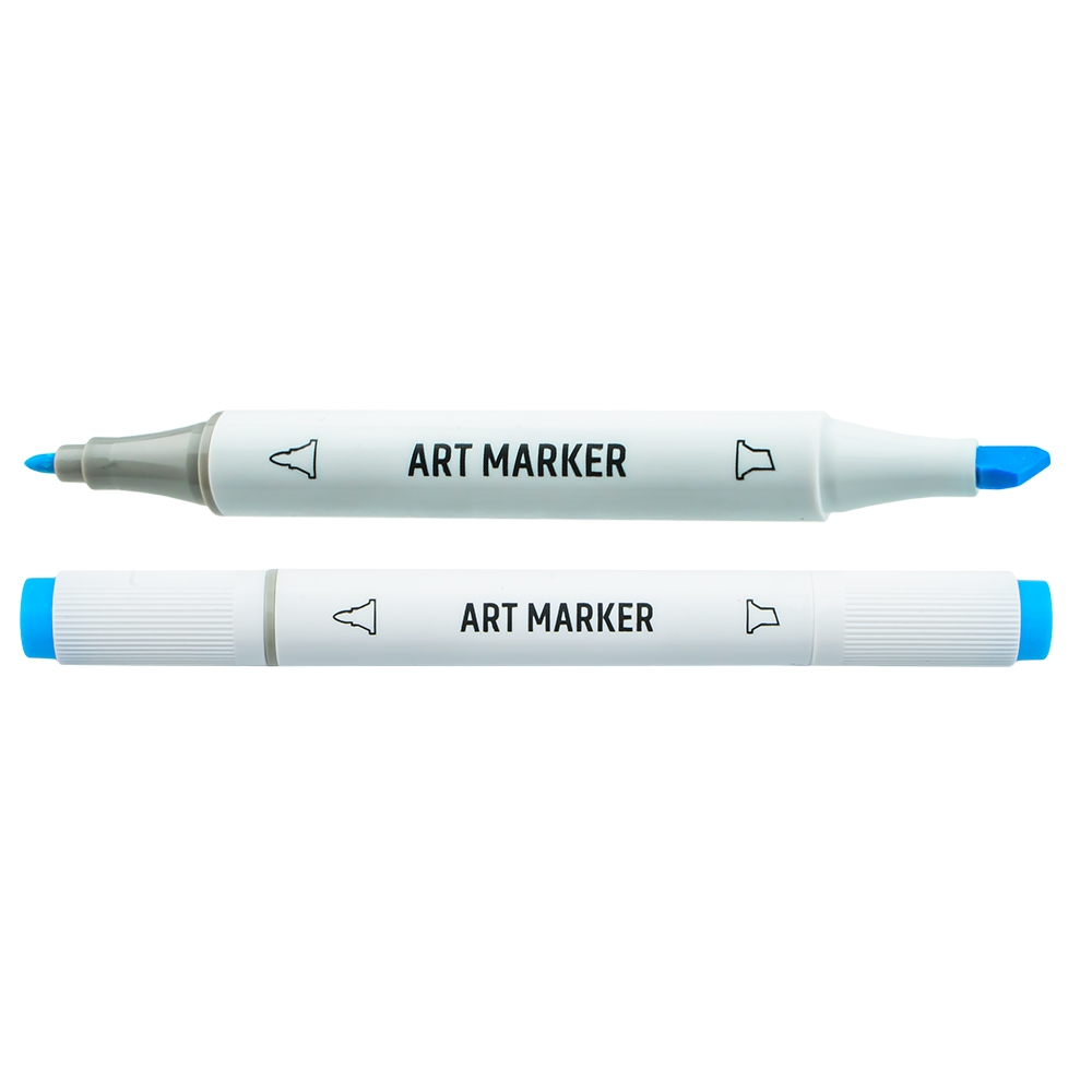 Markere cu 2 capete, 6mm-3mm, 12 cul/set - S-COOL [4]