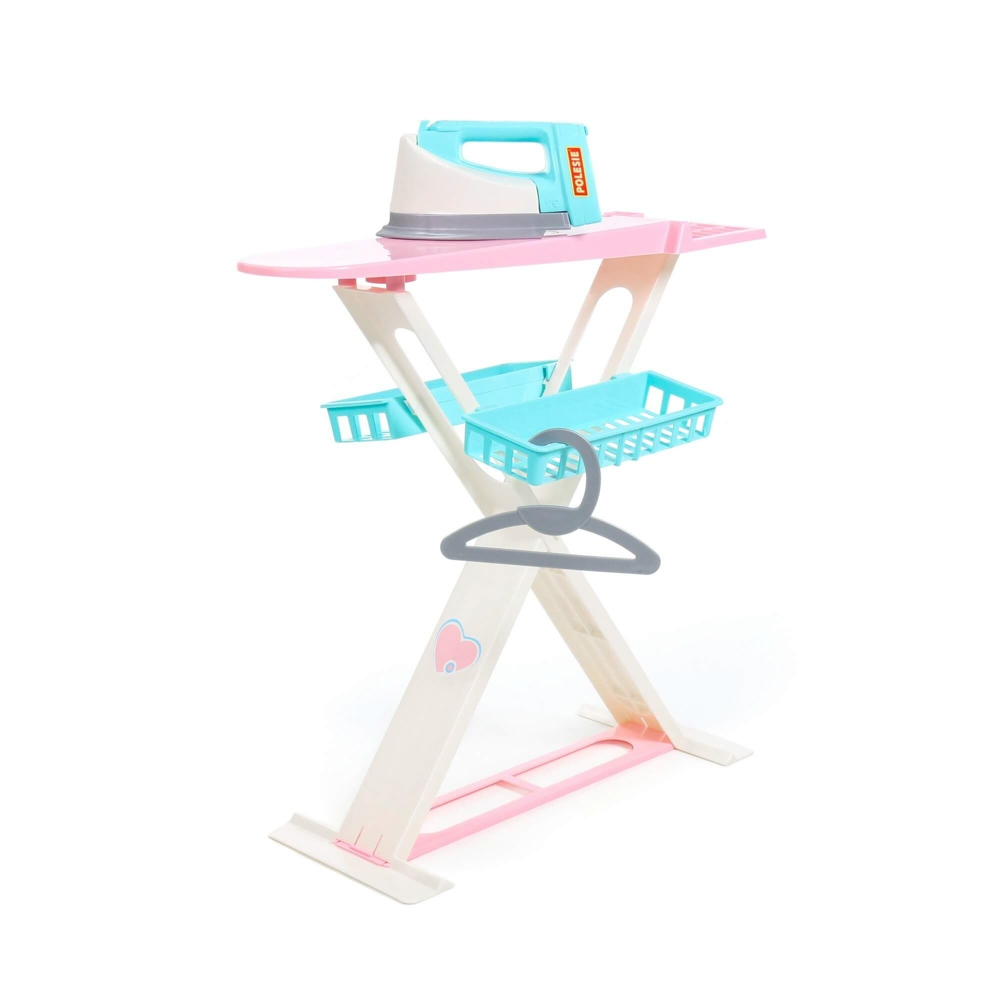 Masa calcat + fier calcat + accesorii, 62x25x49 cm, Polesie [2]
