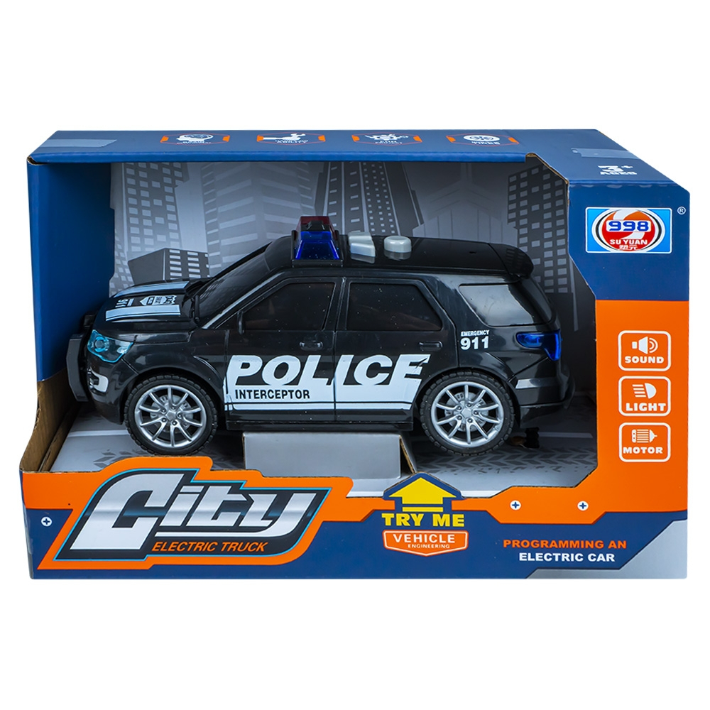Masina politie, cu lumina si sunet [3]