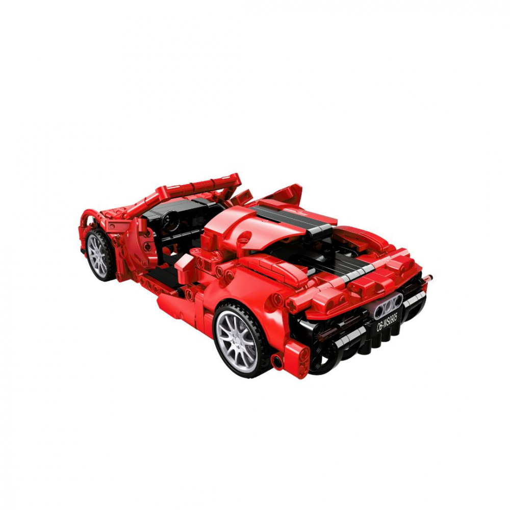 Masina sport rosie tip lego tehnic de constructie (482 piese) [5]