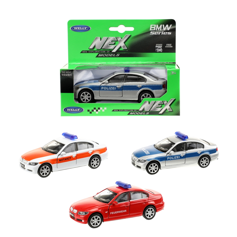 Masina urgente BMW 330i Welly - Toi-Toys [1]