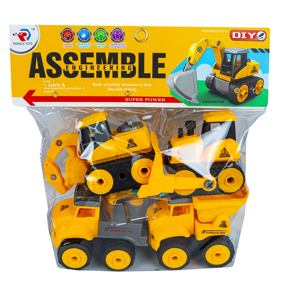 Masinuta constructie demontabila, 4 buc/set [1]