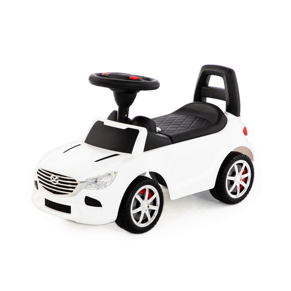 Masinuta - Supercar, alba, fara pedale, 66x28.5x30 cm, Polesie [3]