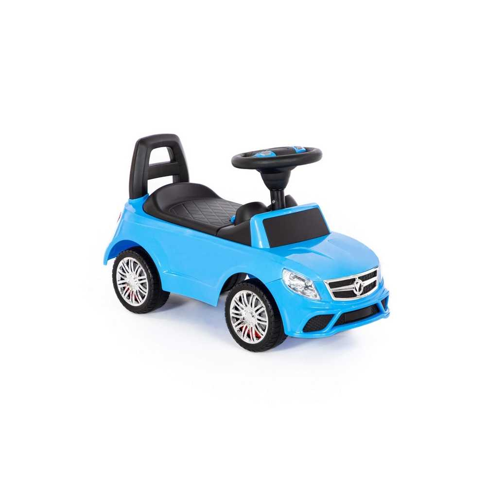 Masinuta - Supercar, albastra, fara pedale, 66x28.5x30 cm, Polesie [6]