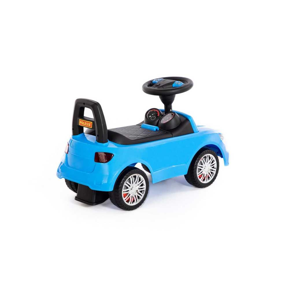 Masinuta - Supercar, albastra, fara pedale, 66x28.5x30 cm, Polesie [4]