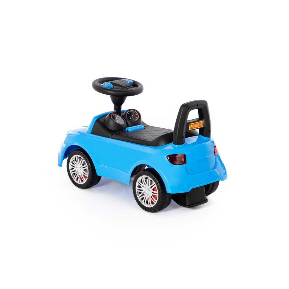 Masinuta - Supercar, albastra, fara pedale, 66x28.5x30 cm, Polesie [3]