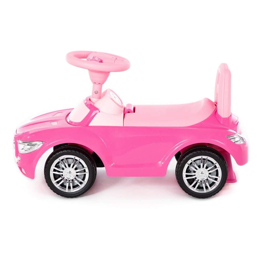 Masinuta - Supercar, roz, fara pedale, 66x28.5x30 cm, Polesie [2]