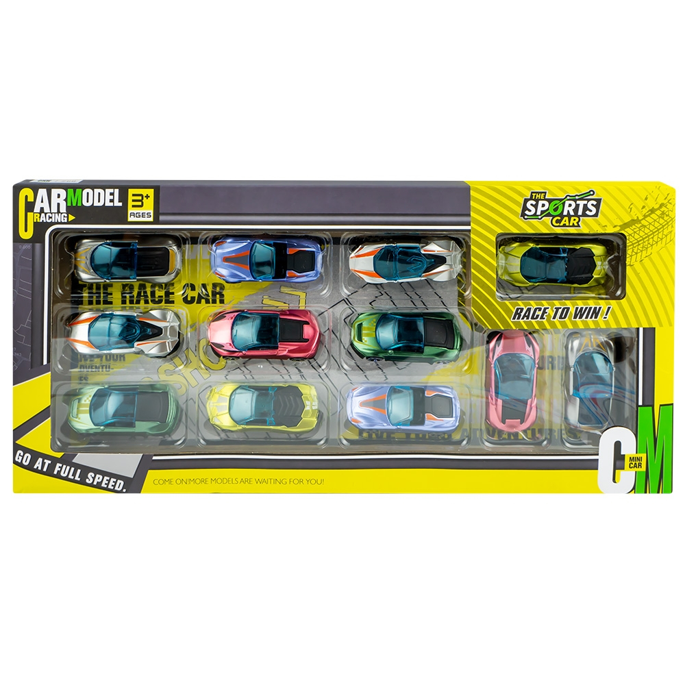 Masinute frictiune, 12 buc/set [1]