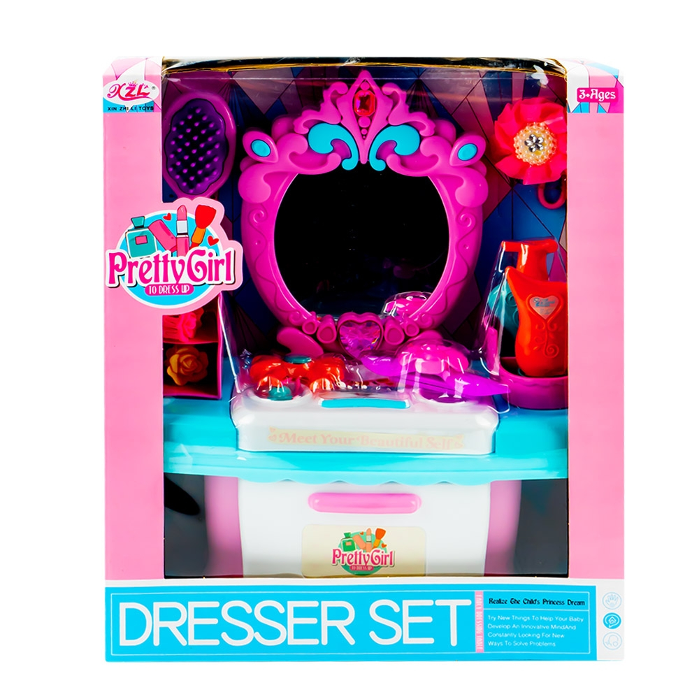 Masuta cu oglinda + accesorii frumusete [1]