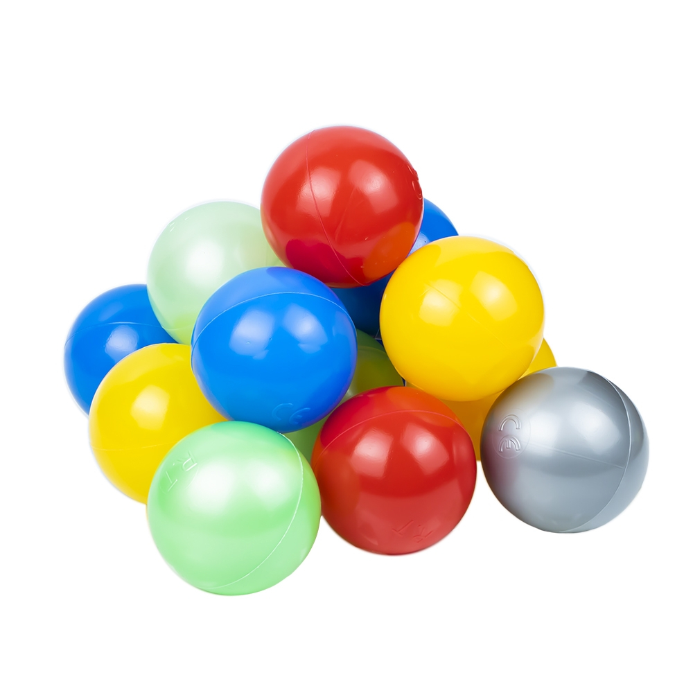 Mingiute plastic, 7 cm, 100 buc/punga - ROBENTOYS [1]