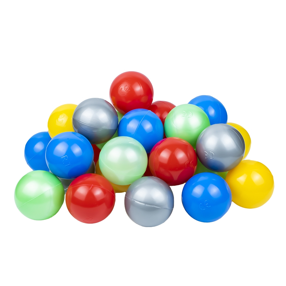 Mingiute plastic, 7 cm, 100 buc/punga - ROBENTOYS [4]