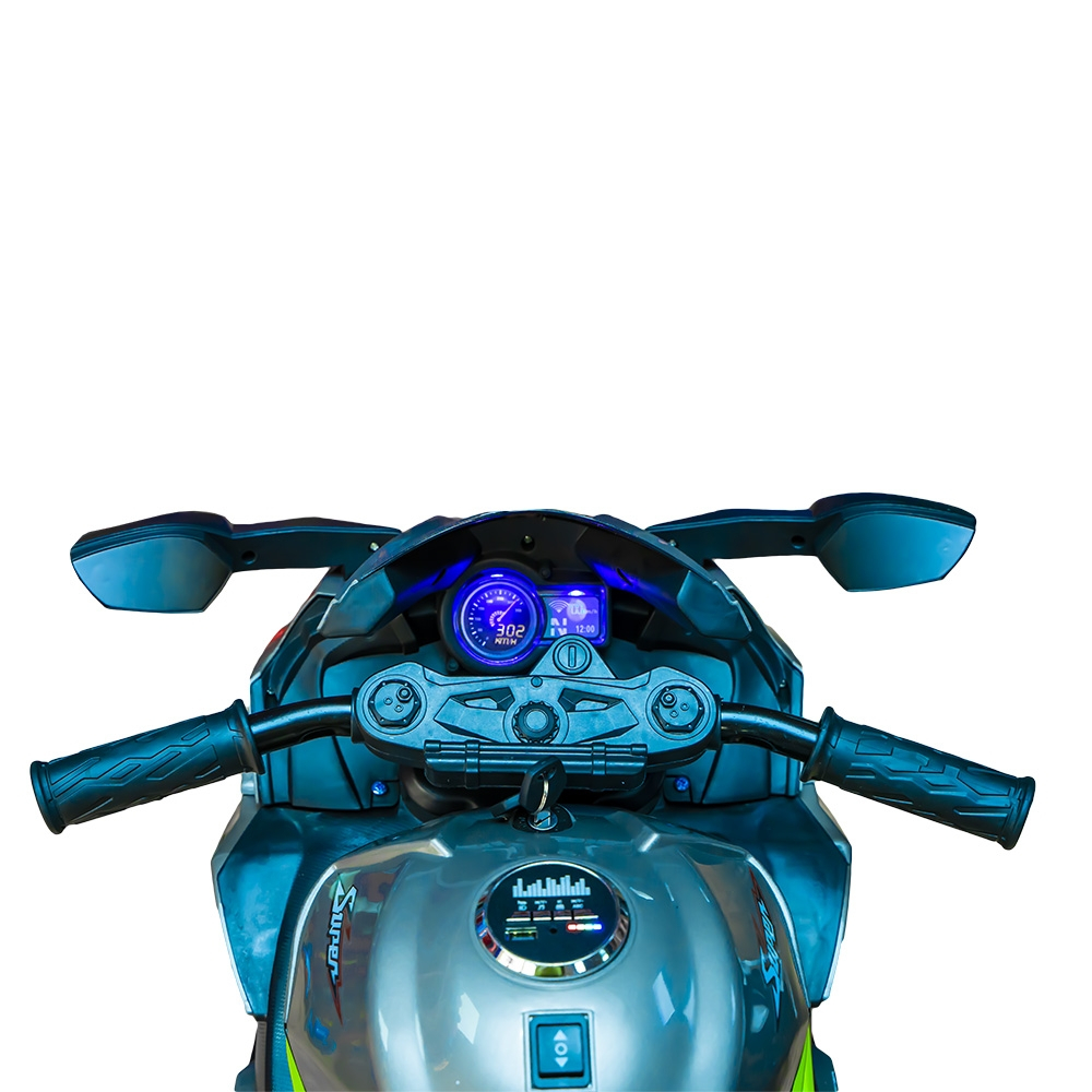 Motocicleta cu acumulator, 1 motor, 12V, 5A [3]