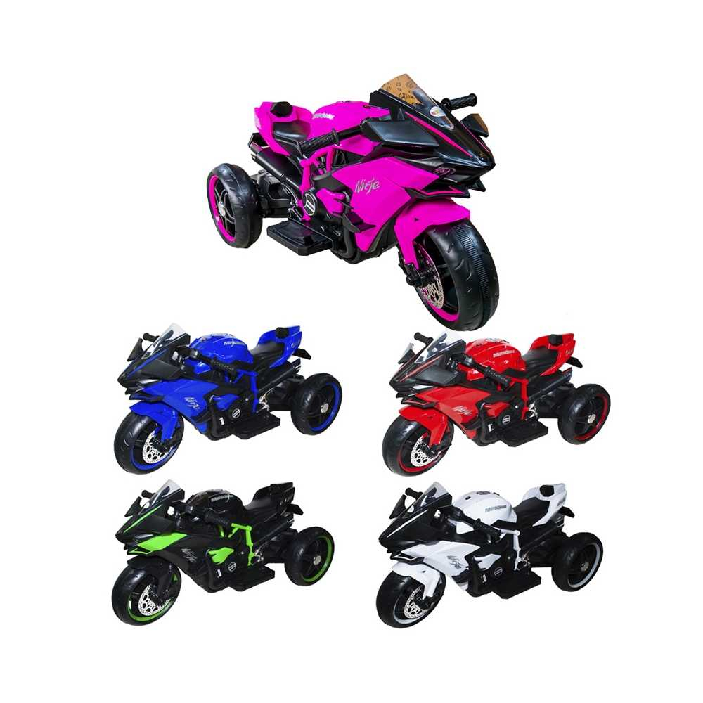 Motocicleta cu acumulator, 2 motoare, 12V, 4A [1]