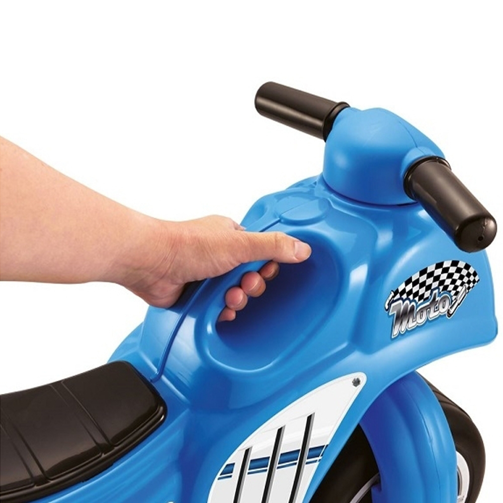 Motocicleta fara pedale, albastru, 50x71x27 cm - Dolu [2]