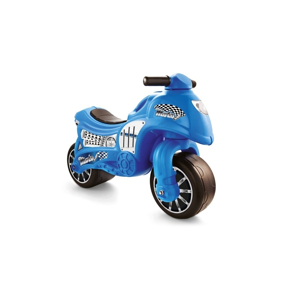 Motocicleta fara pedale, albastru, 50x71x27 cm - Dolu [3]