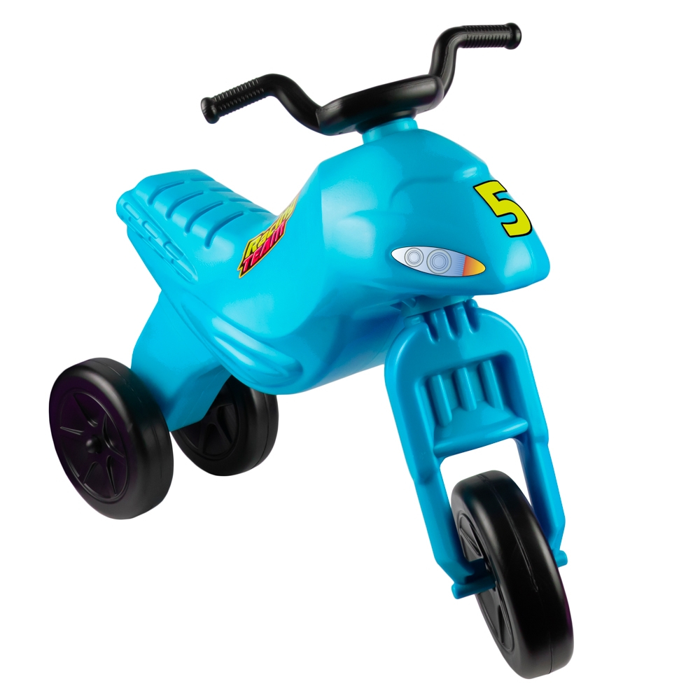 Motocicleta fara pedale, albastru deschis - ROBENTOYS [1]