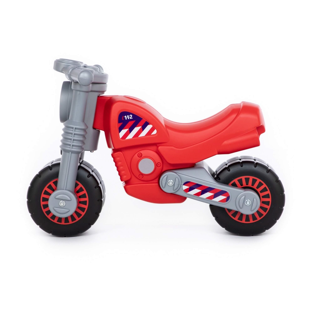 Motocicleta fara pedale, Brandweer, 63x37,5x44 cm, Polesie [3]