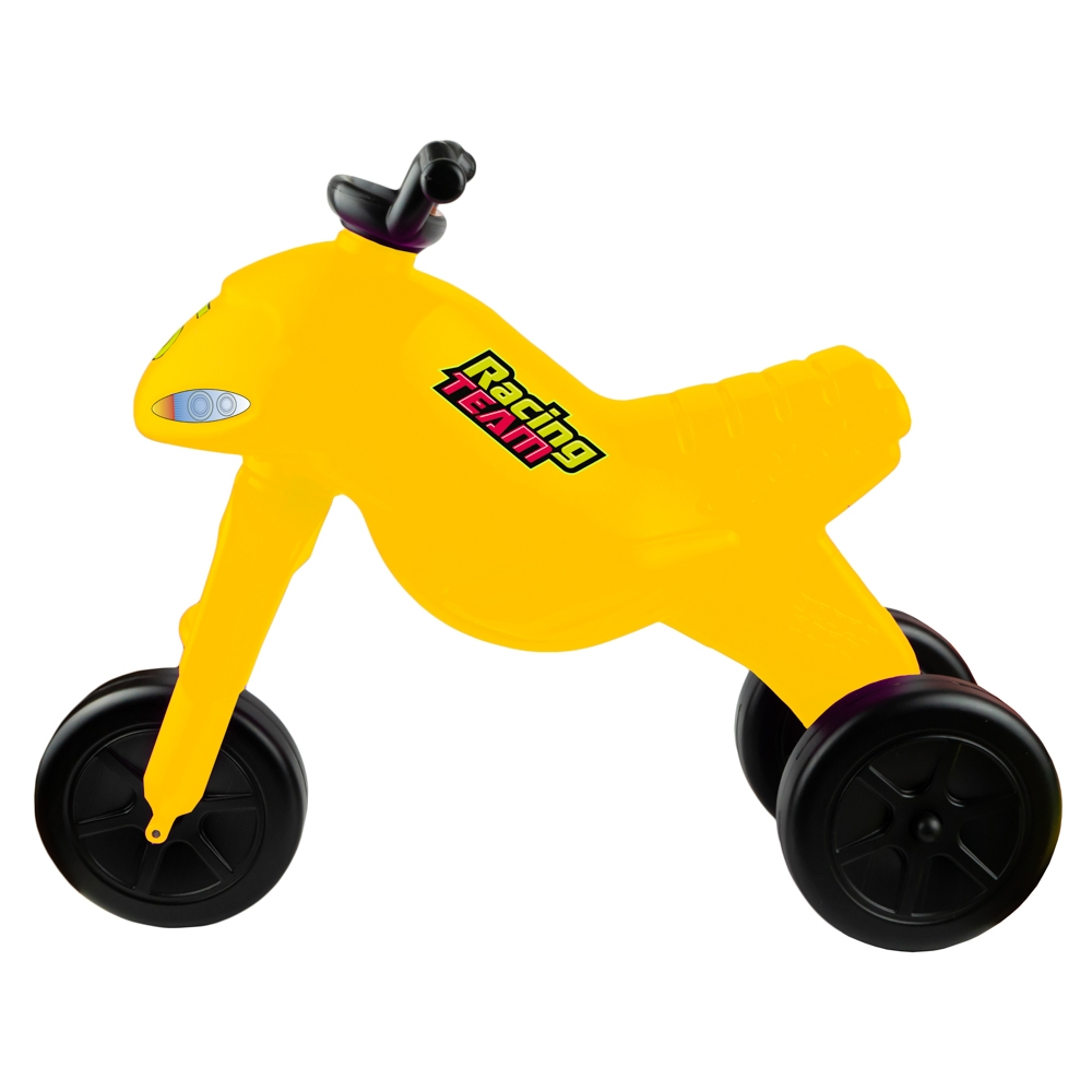 Motocicleta fara pedale, galbena - ROBENTOYS [2]