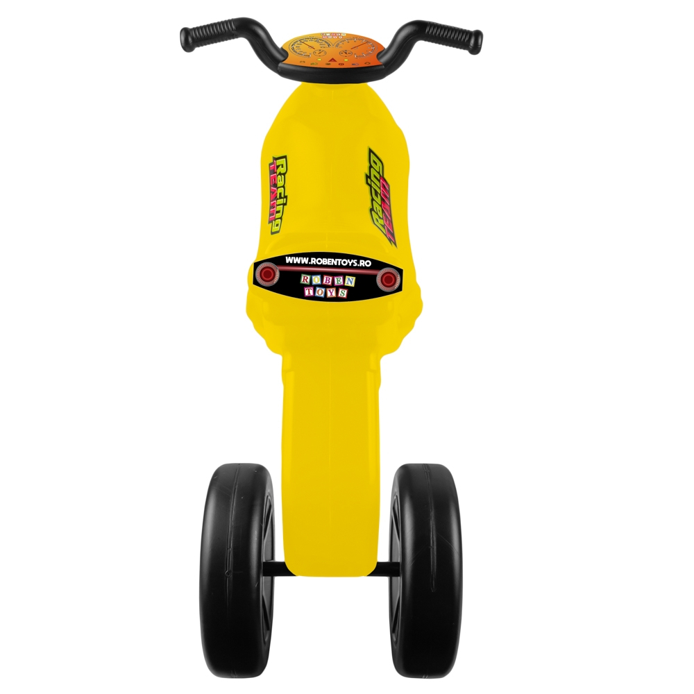 Motocicleta fara pedale, galbena - ROBENTOYS [3]