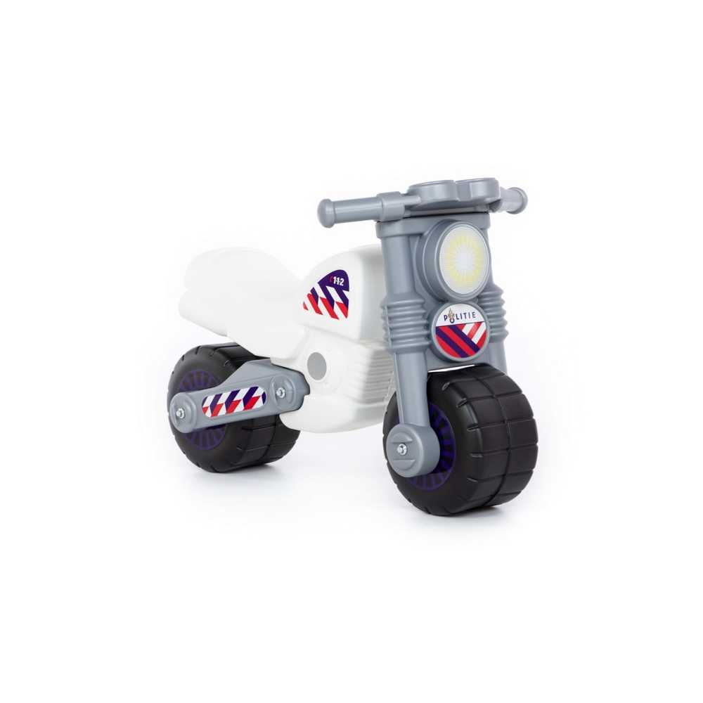 Motocicleta fara pedale, politie, 63x37,5x44 cm, Polesie [6]