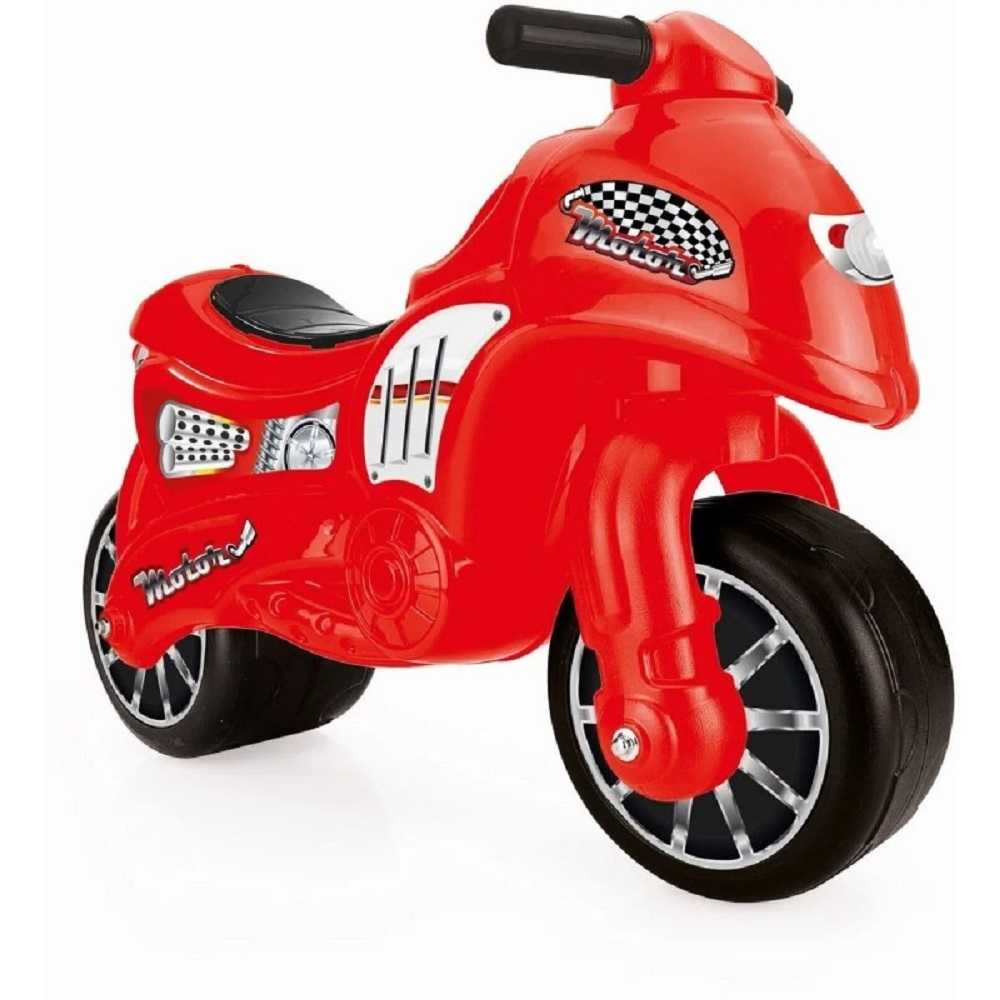 Motocicleta fara pedale, rosu, 50x71x27 cm - Dolu [1]