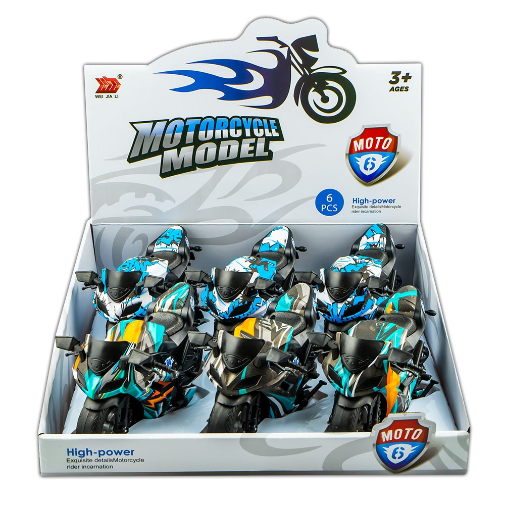 Motocicleta frictiune, 6 buc/set [5]