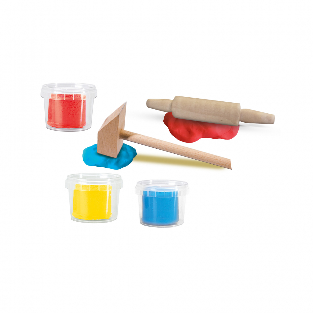 My first - Plastilina cu instrumente 3 x 90 gr [3]