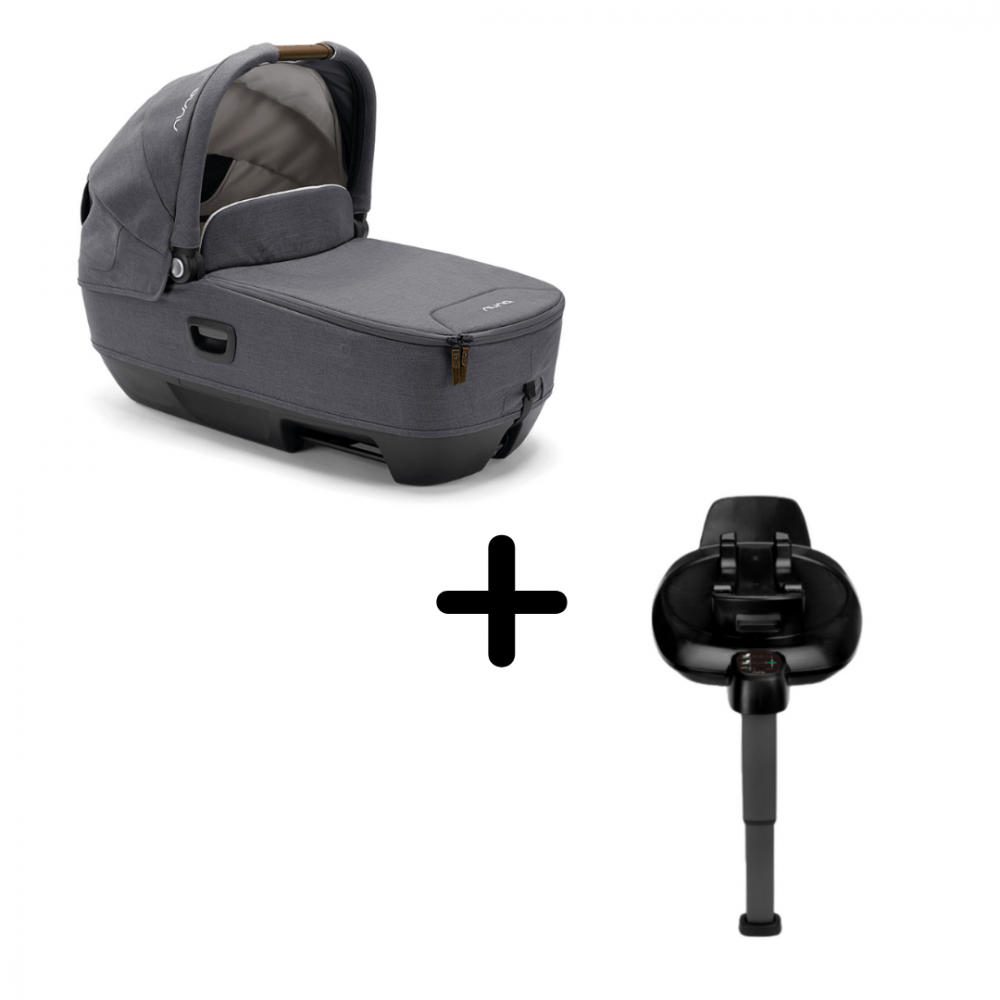 Nuna - Set Landou CARI next Granite, 40-70 cm + Baza isofix BASE next i-Size pentru CARI next [1]