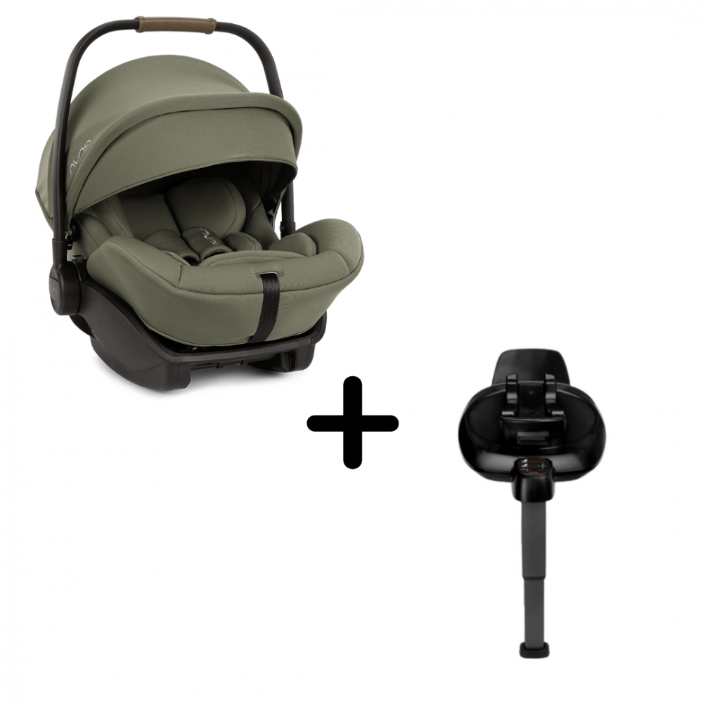 Nuna - Set scoica auto i-size ARRA Next Pine + Baza isofix BASE next i-Size pentru ARRA next, testata ADAC [1]