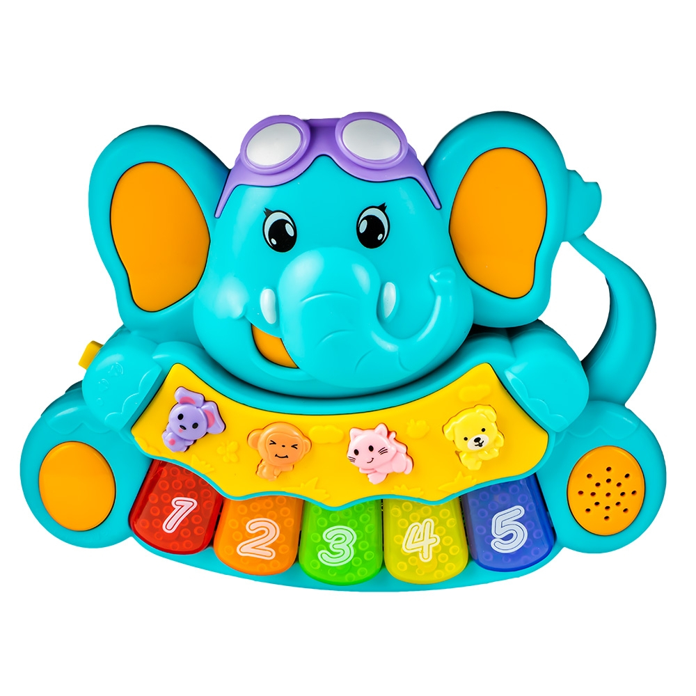 Orga cu baterii pentru bebelusi, Elefant [1]