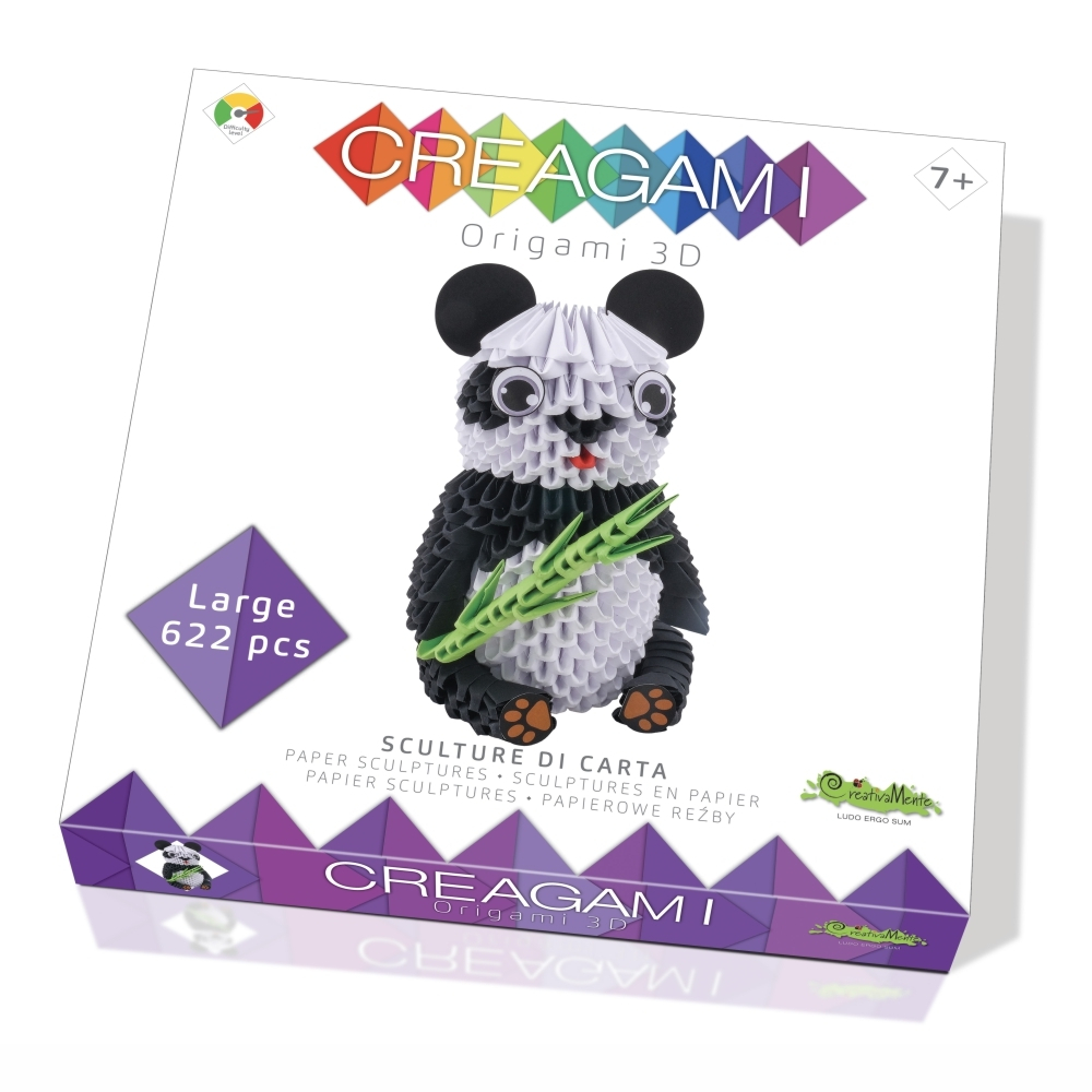 Origami 3D Creagami - Panda, 622 piese [1]