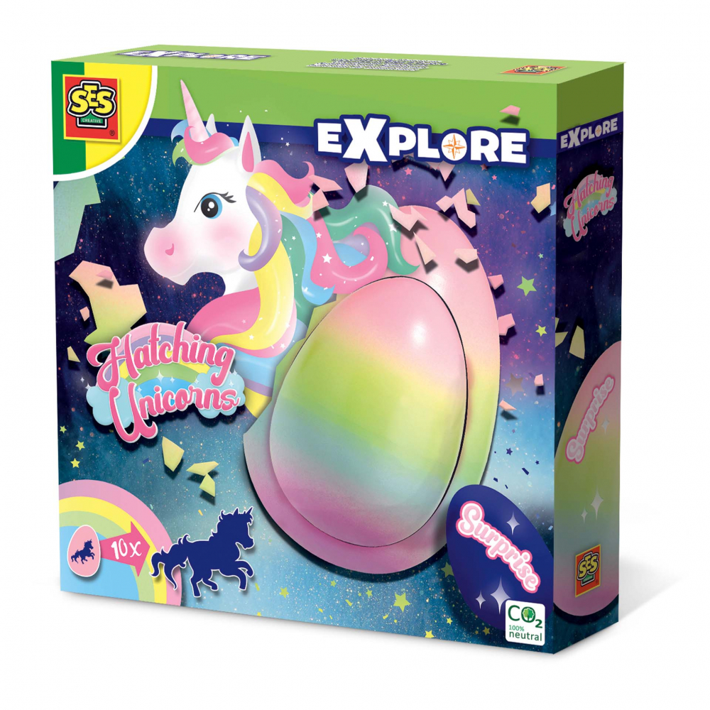 Ou de jucarie pentru copii cu unicorn care eclozeaza in apa [1]
