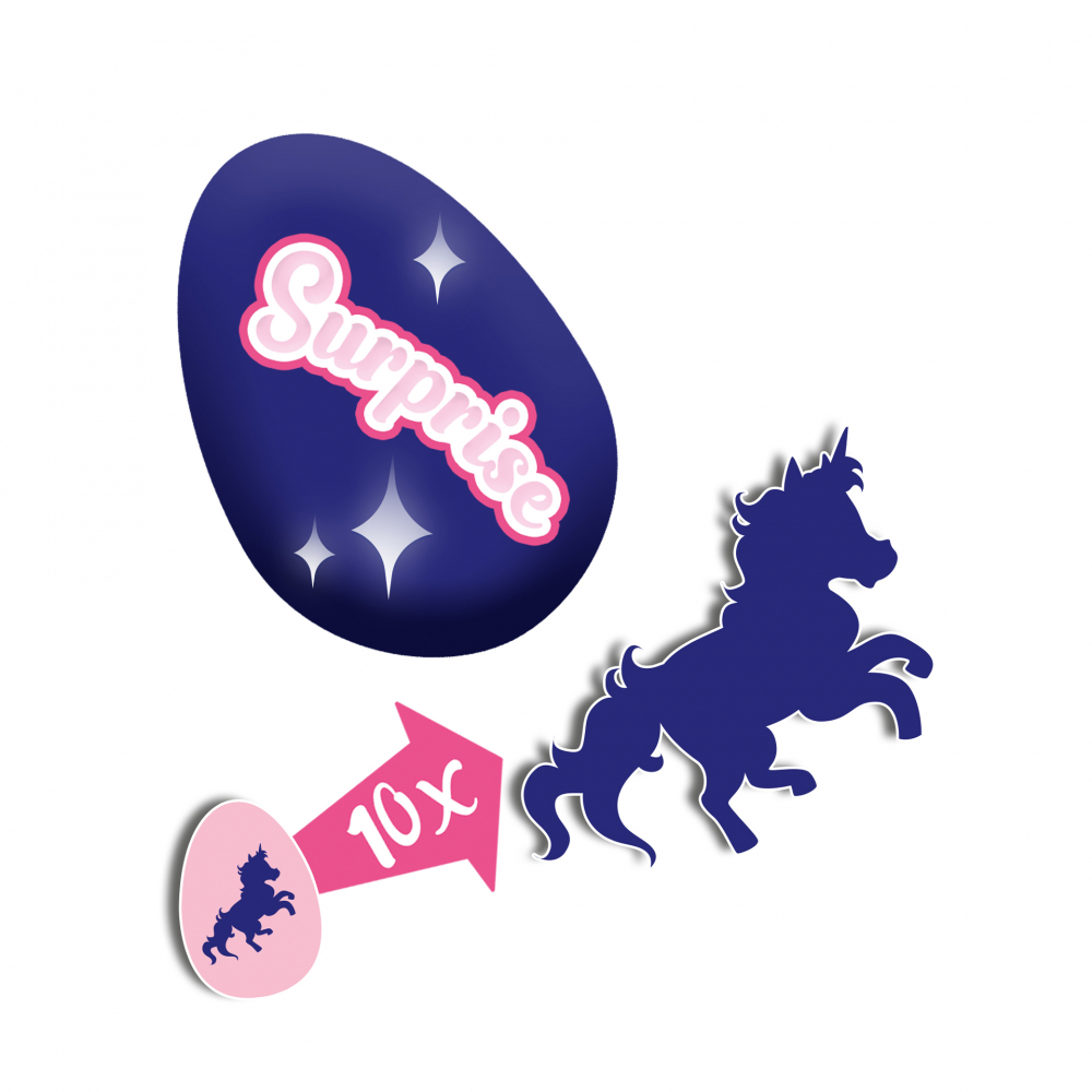 Ou de jucarie pentru copii cu unicorn care eclozeaza in apa [3]