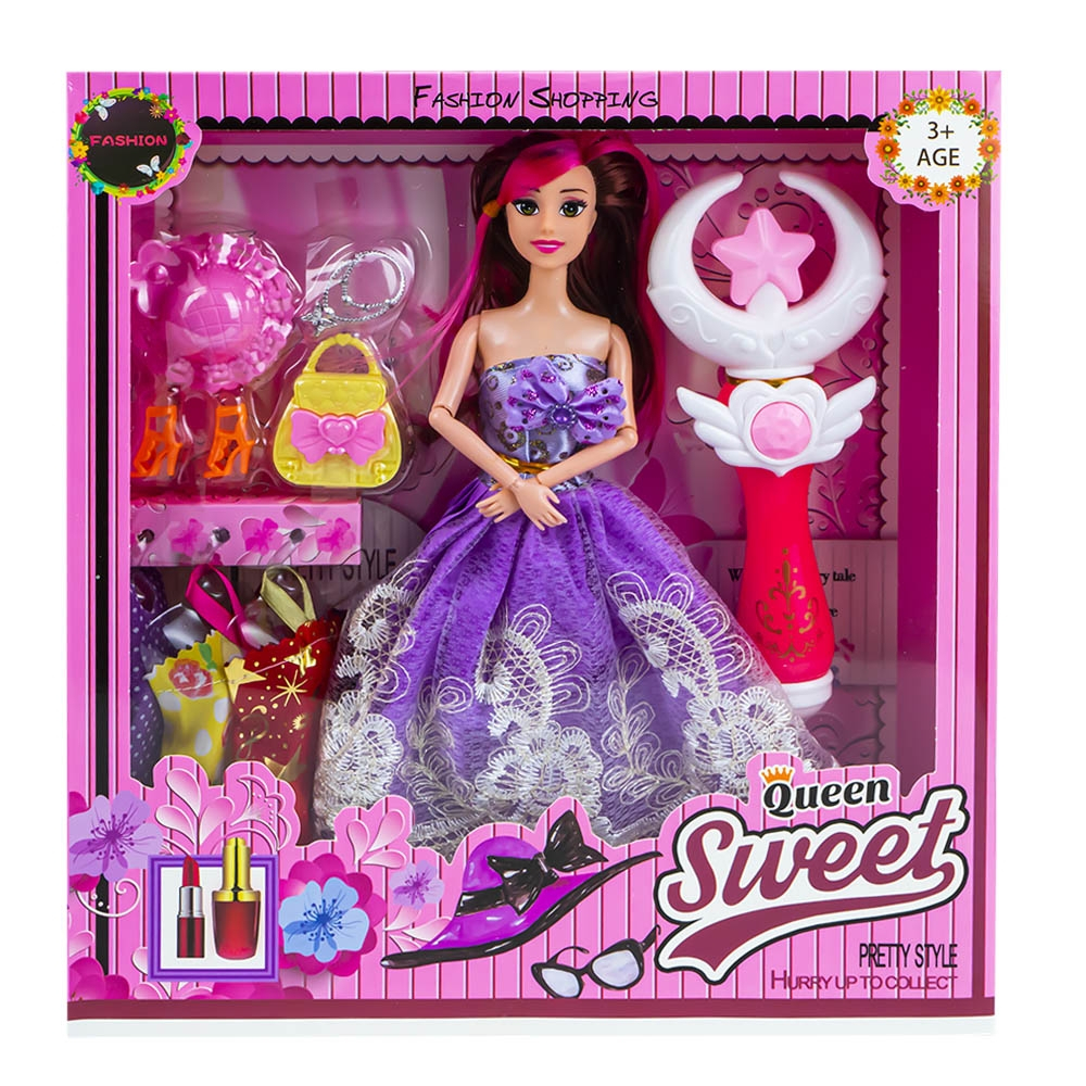 Papusa cu accesorii + bagheta [2]