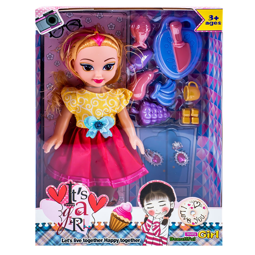Papusa muzicala cu accesorii bucatarie [1]