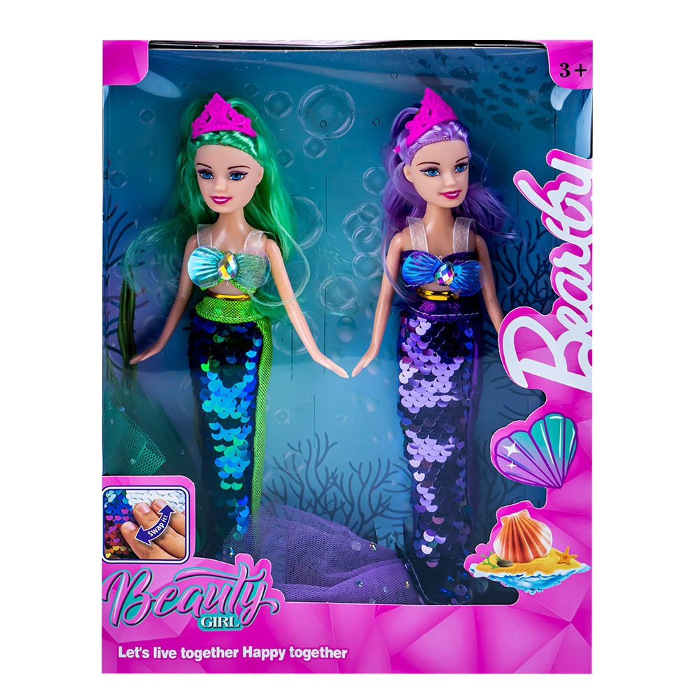 Papusa sirena, 2 buc/set [1]