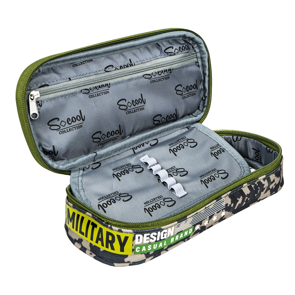 Penar borseta URBAN MILITARY, 20,5x9x4,5 cm - S-COOL [4]