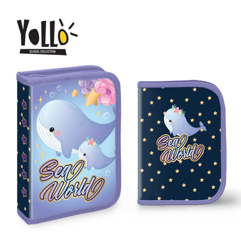 Penar echipat, 1 fermoar, 2 extensii, 30 piese, SEA WORLD - YOLLO [1]