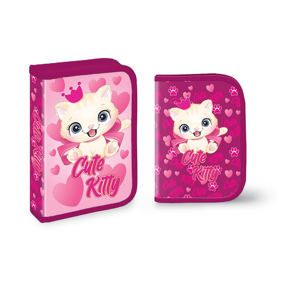 Penar echipat, 1 fermoar, 2 extensii, 32 piese, CUTE KITTY - S-COOL [2]