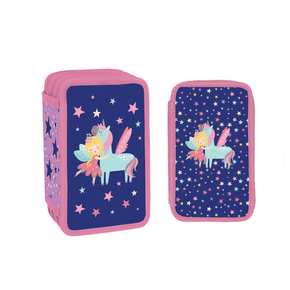 Penar echipat, 3 fermoare, 38 piese, UNICORN - YOLLO [1]