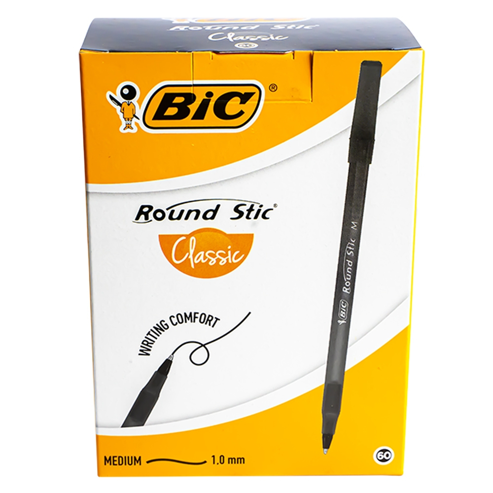 Pix Round Stic negru 60/cutie - BIC [3]