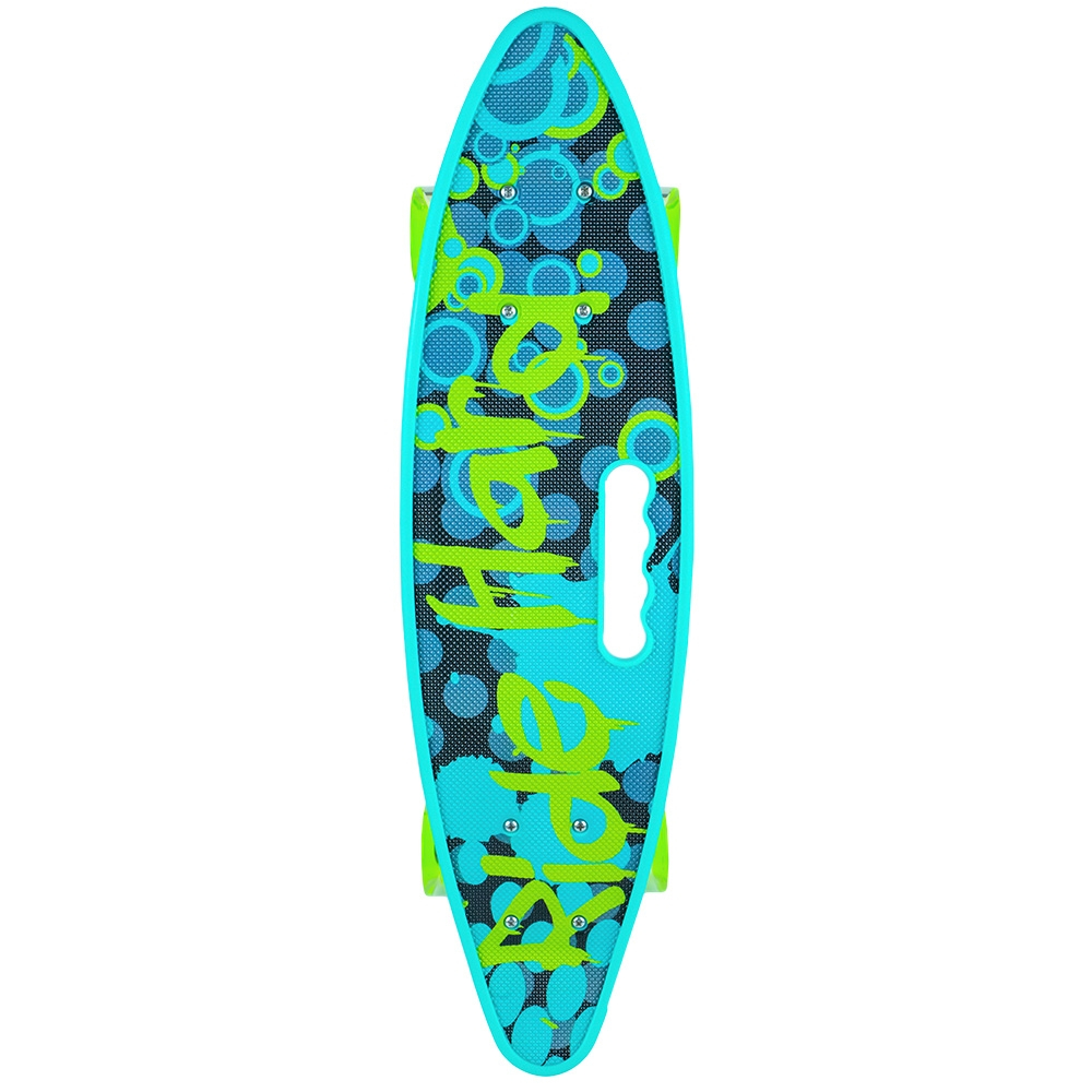 Placa skateboard cu roti silicon, led [3]