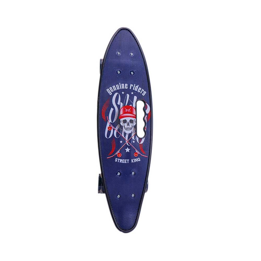 Placa skateboard cu roti silicon, led [15]